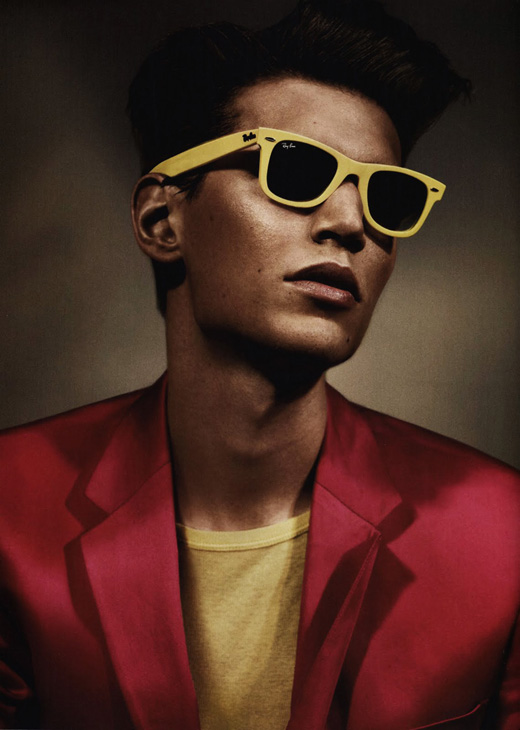 Очки Ray-Ban фотосессия