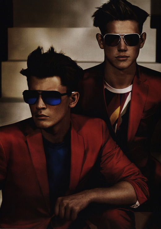 Очки Ray-Ban фотосессия