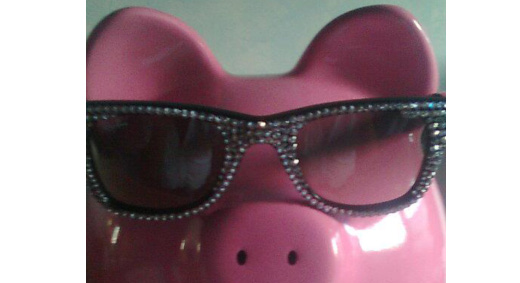 Очки Ray-Ban со стразами