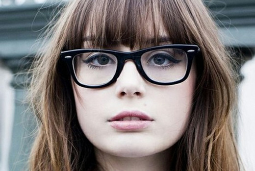 Очки ray ban wayfarer и макияж