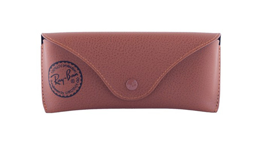 Коричневый футляр очков ray ban