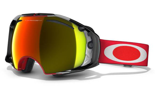 Горнолыжная маска Oakley зеркальные линзы