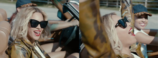 BEYONCE в очках кошках новый видеоклип