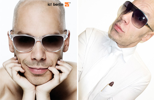 Реклама очков ic berlin ralph