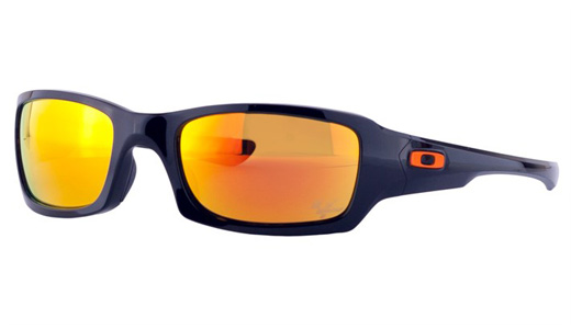 Солнцезащитные очки Oakley Fives Squared зеркальные линзы
