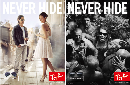 Очки Ray-Ban реклама