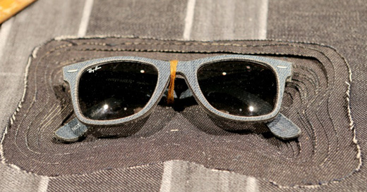 Джинсовые очки ray-ban denim wayfarer