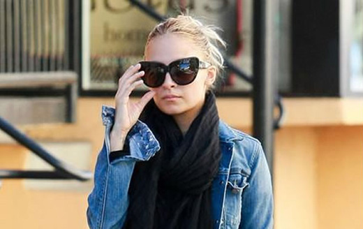 Массивные женские очки кошки Nicole Richie