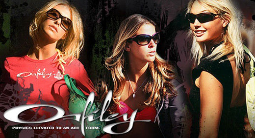 Женские очки oakley реклама 2