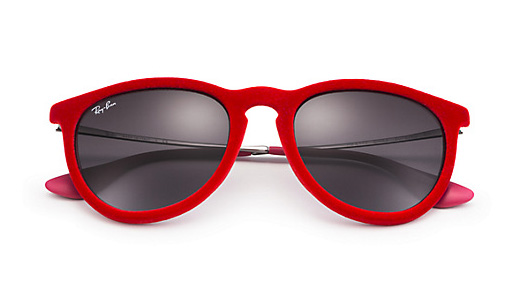 Бархатные очки Ray-Ban Erika velvet RB4171 607611