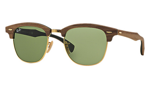 Очки Ray-Ban Clubmaster Wood RB3016M 1182 4E