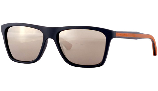 Золотые зеркальные линзы очки Emporio Armani 4001