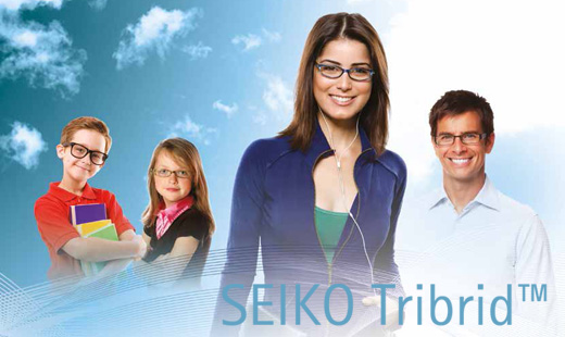 Высокопрочный материал очковых линз SEIKO Tribrid тонкий легкий прочный
