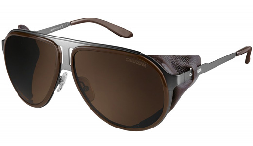 Очки с боковыми шорами CARRERA 100 SLE коричневый цвет
