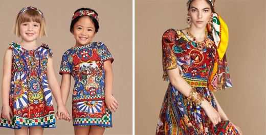 Коллекция Dolce Gabbana Carretto