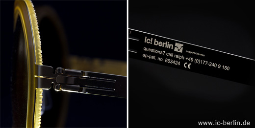 Секреты очков ic berlin