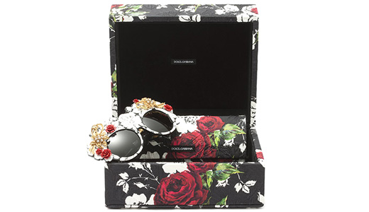 Комплектация очков Dolce Gabbana специальной серии