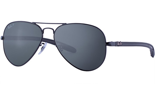 Поляризованные солнцезащитные очки Ray-Ban 8307 002 N5 Aviator Carbon Fibre