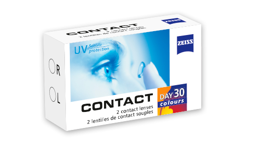 Контактыне линзы Zeiss colours