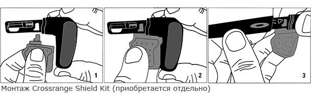 Установка боковой защиты (боковая шора) на очках Oakley Crossrange Patch 9382
