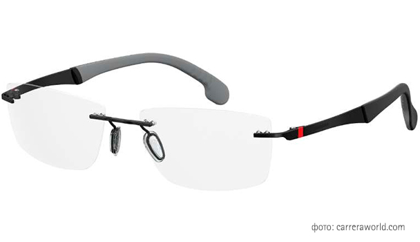 Безободковые очки из титана Carrera 8823v 807